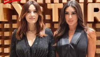 ياسمين صبري مع مونيكا بيلوتشي