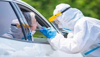 فحص كورونا من السيارة في هولندا