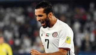 علي مبخوت مهاجم الجزيرة الإماراتي