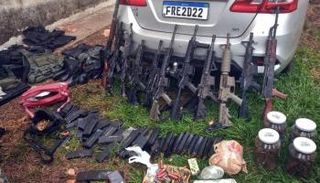 كمّية كبيرة من الأسلحة ضُبطت خلال العمليّة