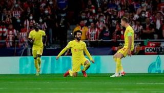 محمد صلاح نجم ليفربول تعملق ضد أتلتيكو مدريد