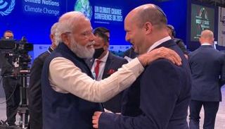 لقاء مودي وبينيت في غلاسكو 