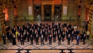 قادة الدول المشاركين في مؤتمر الأمم المتحدة للمناخ- أ.ف.ب