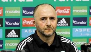 جمال بلماضي مدرب منتخب الجزائر 