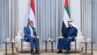 محمد بن زايد يبحث مع ملك هولندا تعزيز التعاون بين البلدين