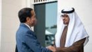 ولي عهد أبوظبي ورئيس إندونيسيا يبحثان تعزيز علاقات البلدين