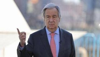 الأمين العام للأمم المتحدة أنطونيو غوتيريش 