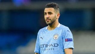 رياض محرز لاعب مانشستر سيتي الإنجليزي