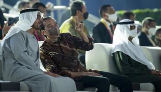 الشيخ محمد بن زايد آل نهيان وجوكو ويدودو