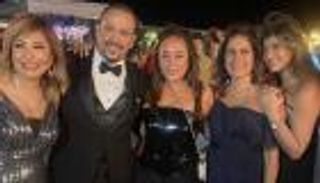 أول صور من حفل زفاف ابنة المطرب هشام عباس