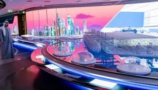 الشيخ محمد بن راشد آل مكتوم أثناء زيارته لإكسبو 2020 دبي