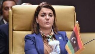 وزيرة الخارجية الليبية نجلاء المنقوش