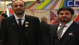 سالم حمد سرور الكعبي وعلي أحمد محمد سيف الأنصاري 