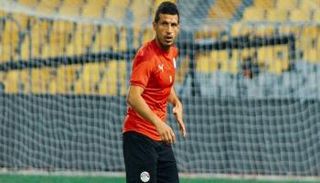 طارق حامد لاعب منتخب مصر