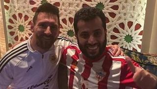 تركي آل الشيخ مع ليونيل ميسي