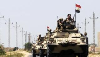 قوات من الجيش المصري في سيناء