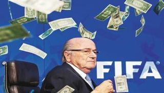 جوزيف بلاتر الرئيس الأسبق للفيفا