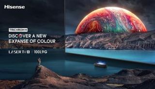 تلفاز هايسنس 100L9G Trichroma