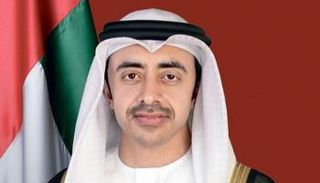 الشيخ عبدالله بن زايد آل نهيان وزير الخارجية والتعاون الدولي الإماراتي