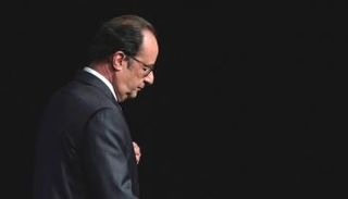 الرئيس الفرنسي السابق فرانسوا هولاند