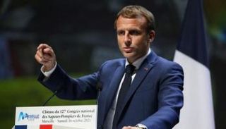 الرئيس الفرنسي إيمانويل ماكرون