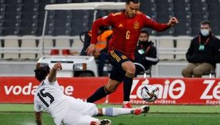 فيديو أهداف مباراة إسبانيا واليونان في تصفيات كأس العالم