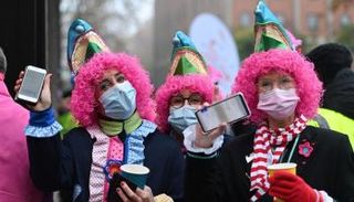 الاحتفال أُقيم رغم تفشي كورونا في ألمانيا- أرشيفية