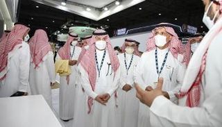 الصناعات العسكرية السعودية تفتتح جناحها في معرض دبي للطيران