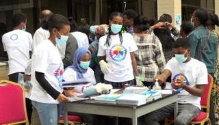 جانب من أنشطة جمعية مرضى السكري في إثيوبيا للتوعية بالمرض