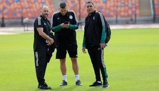 جمال بلماضي مدرب منتخب الجزائر