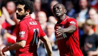 محمد صلاح مع ساديو ماني