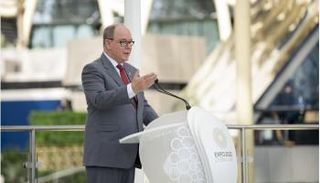 أمير موناكو في إكسبو 2020 دبي