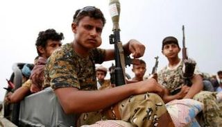 عناصر مسلحة لمليشيات الحوثي في الحديدة.. ارشيفية