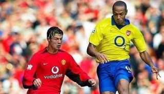 الأسطورتان تييري هنري وكريستيانو رونالدو