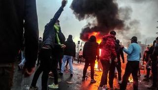 جانب من احتجاجات الإيرانيين قبل عامين