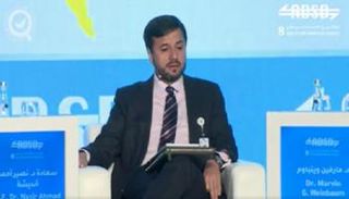 نصير أحمد إنديشة في كلمته خلال الجلسة