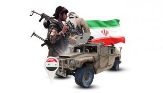 الهجوم جاء بعد أيام من استبدال رايات المليشيات