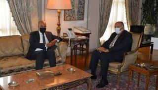 وزير الخارجية المصري ونائب رئيس المجلس الرئاسي الليبي 