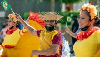 جانب من احتفالات البرازيل باليوم الوطني في إكسبو 2020 دبي