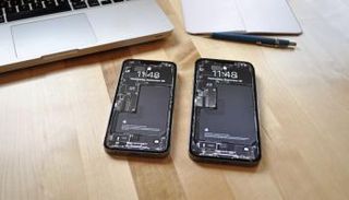 تصميم الهاتف من الداخل تحول لصورة خلفية