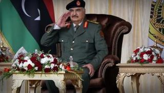 المشير خليفة حفتر مرشح الرئاسة الليبية