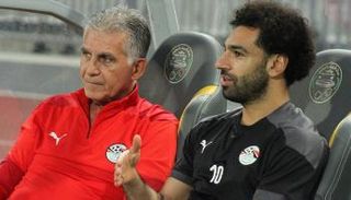 محمد صلاح - كارلوس كيروش