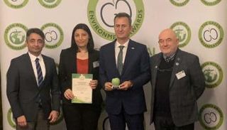 مراسم منح الجائزة للشركة التركية