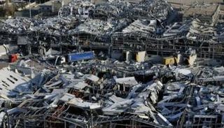 آثار انفجار مرفأ بيروت - أرشيفية