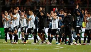 منتخب الأرجنتين بعد التعادل مع البرازيل