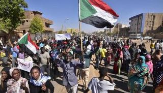 مظاهرات متواصلة في السودان - أرشيفية