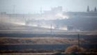 دورية روسية تركية عسكرية في ريف الحسكة شمالي سوريا