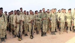 عناصر من الجيش الصومالي 