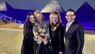 أحمد حلمي ولميس الحديدي ويسرا ومنى زكي