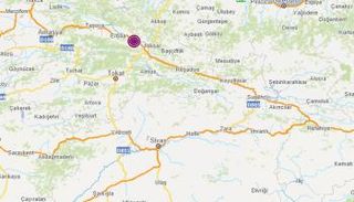 النقطة التي ضربها الزلزال